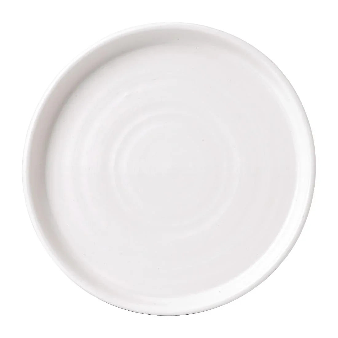 FE945 White Walled Plate 6 1/8 " (Box 6) - JD Catering Equipment Solutions Ltd
