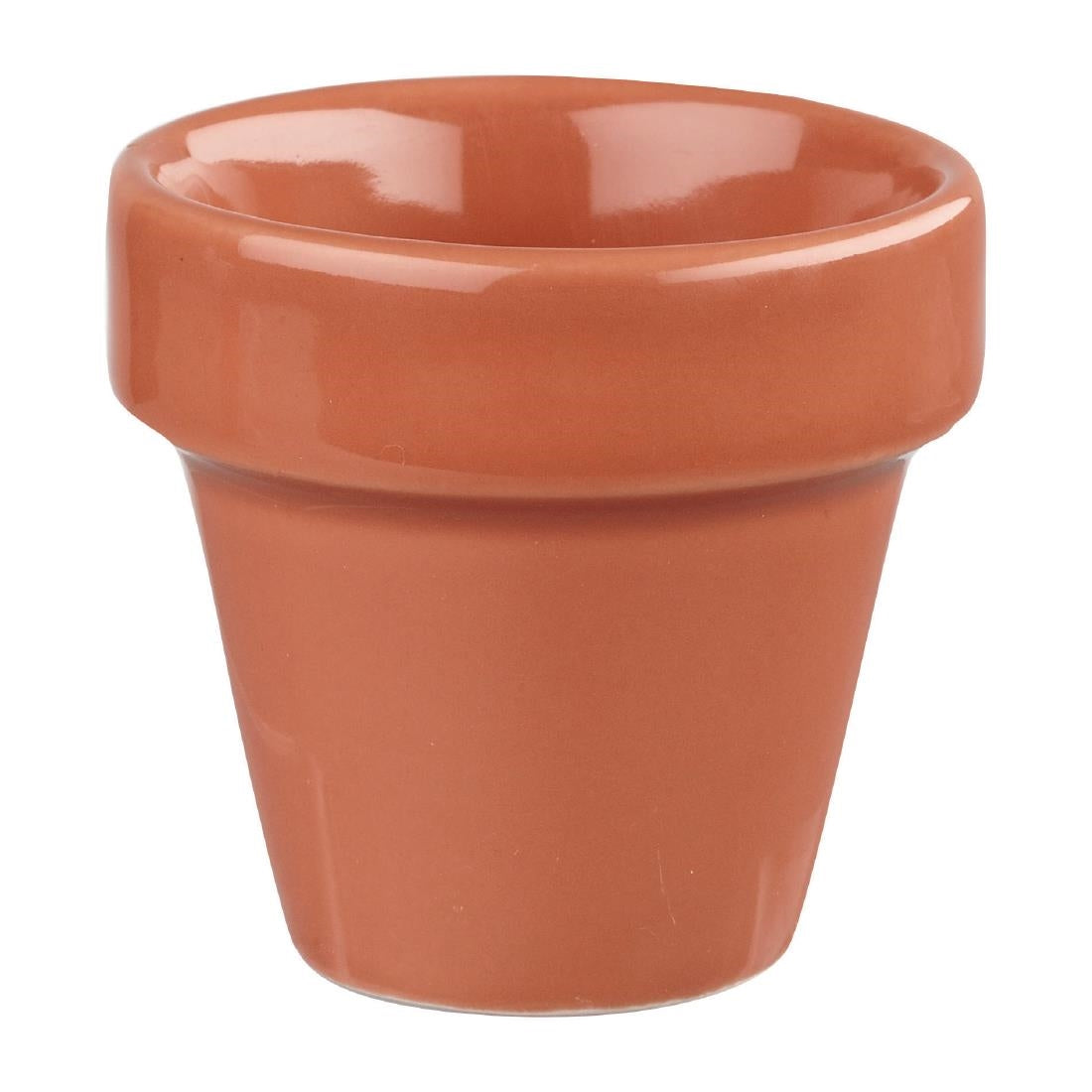 Churchill Bit on the Side Plant Pots Paprika 114ml (12 Pack)