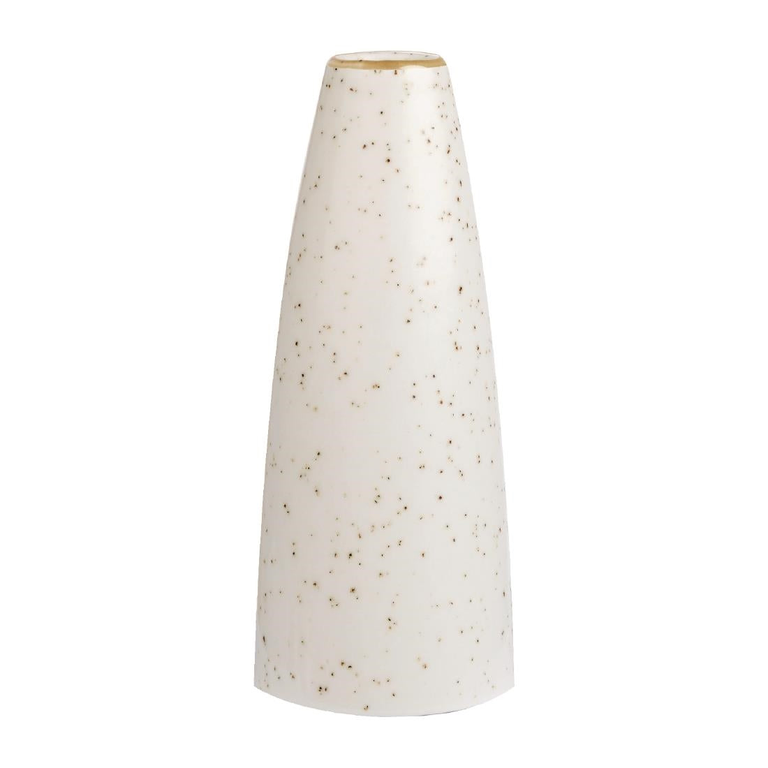 Churchill Stonecast Bud Vases Barley White 125mm (6 Pack)