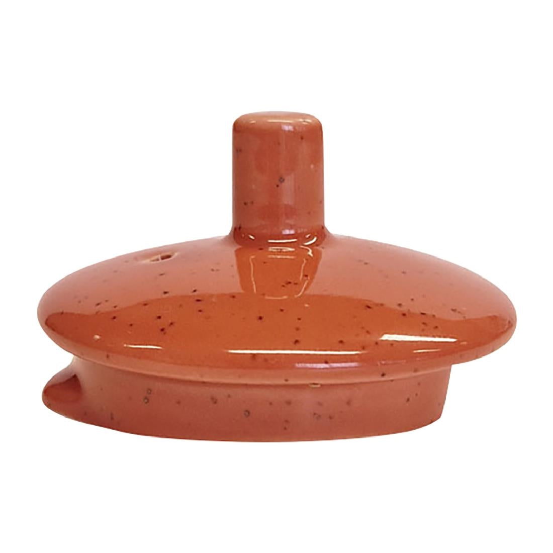 Churchill Stonecast Replacement Lids for 426ml Teapots Orange (6 Pack)