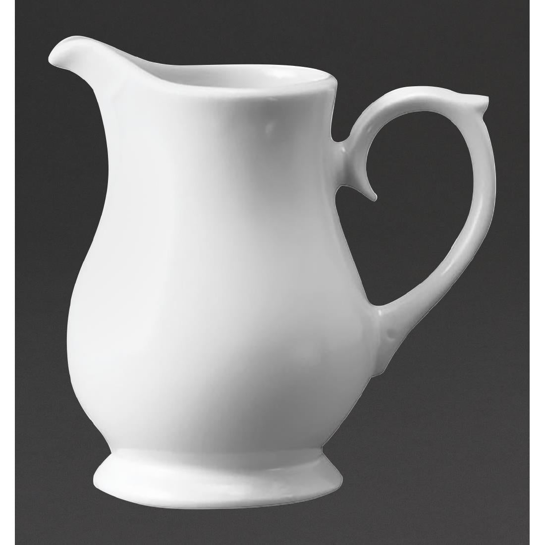 Churchill Sandringham Jugs White 560ml (4 Pack)