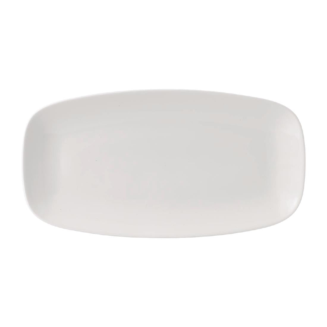 Churchill Chefs' Plates Oblong Platters White 355x189mm (6 Pack)