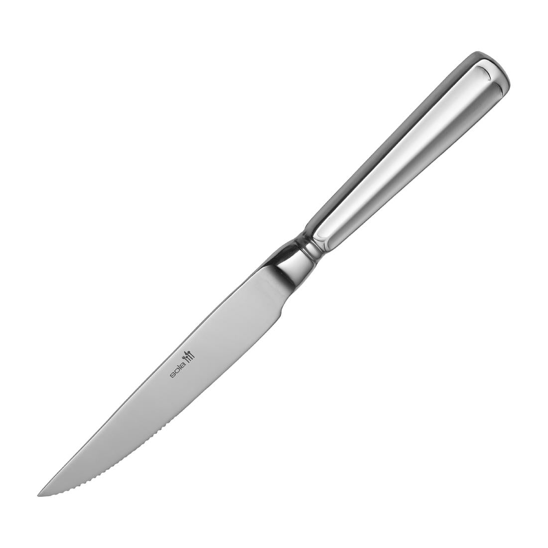 FF827 Sola Hollands Glad Steak Knife Monobloc (Pack of 12)