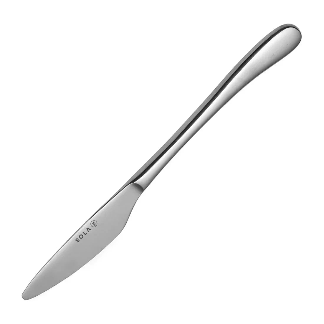 FF915 Sola Oasis Dessert Knife Monobloc (Pack of 12) - JD Catering Equipment Solutions Ltd