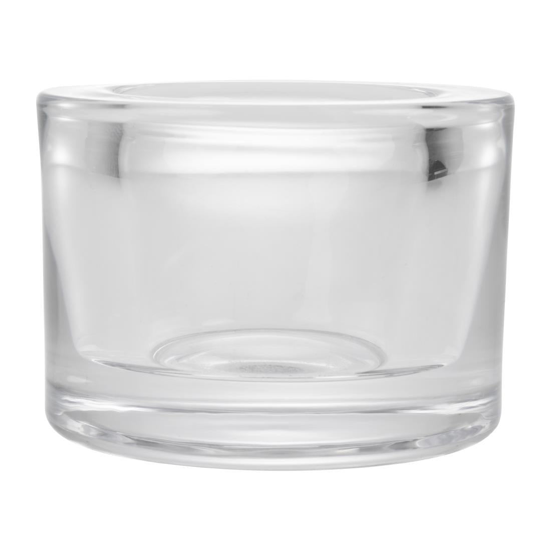 FG056 Utopia Chunky Clear Tealight Holders (Pack of 12)