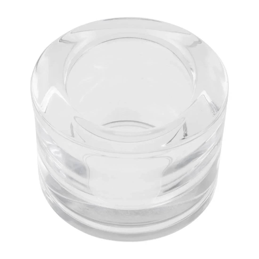FG056 Utopia Chunky Clear Tealight Holders (Pack of 12)