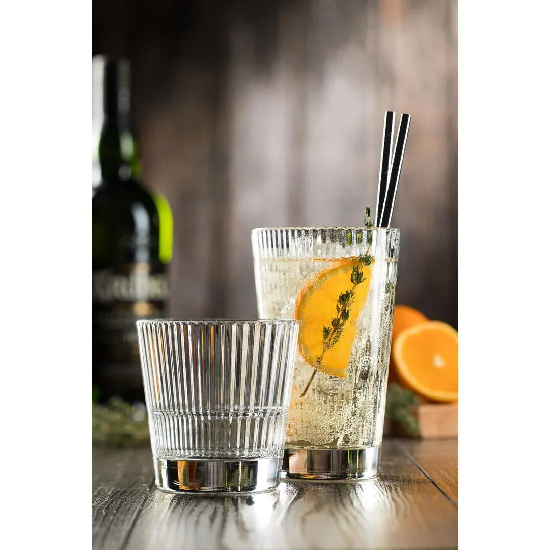 FH105 Utopia Diva Stacking Old Fashioned Glasses 260ml (Pack of 24) - JD Catering Equipment Solutions Ltd