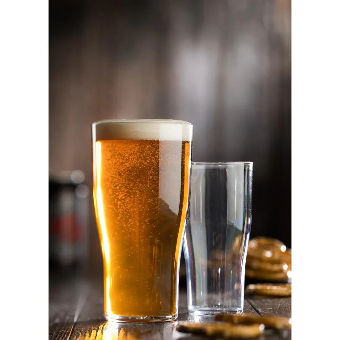 FH161 Utopia Half Pint Tulip Glasses CE 280ml (Pack of 48) - JD Catering Equipment Solutions Ltd