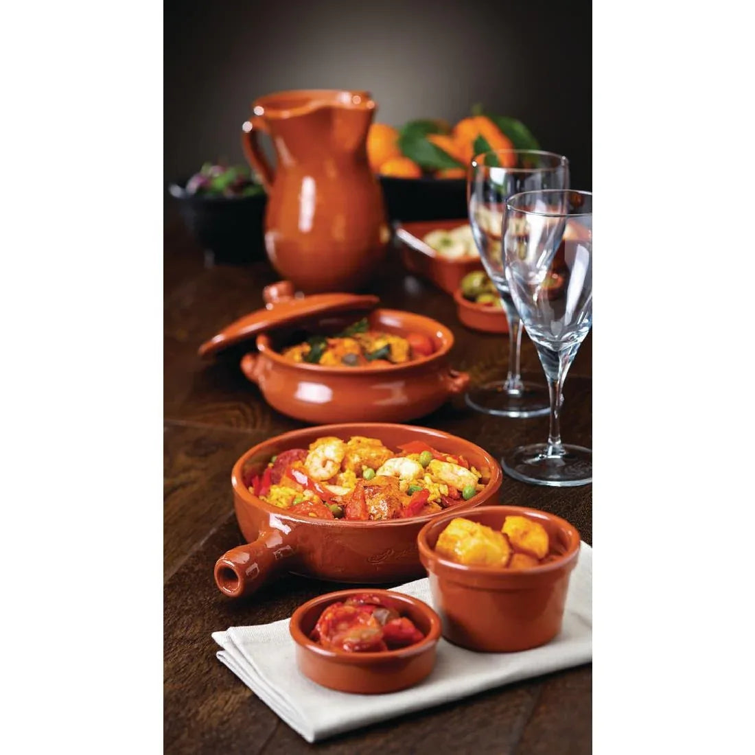 FH630 Utopia Estrella Black Tapas Dishes 170mm (Pack of 8) - JD Catering Equipment Solutions Ltd