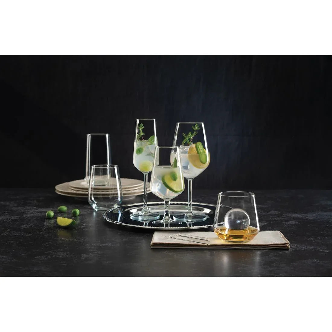 FH886 Utopia Allegra White Wine Glasses 350ml (Pack of 6) - JD Catering Equipment Solutions Ltd