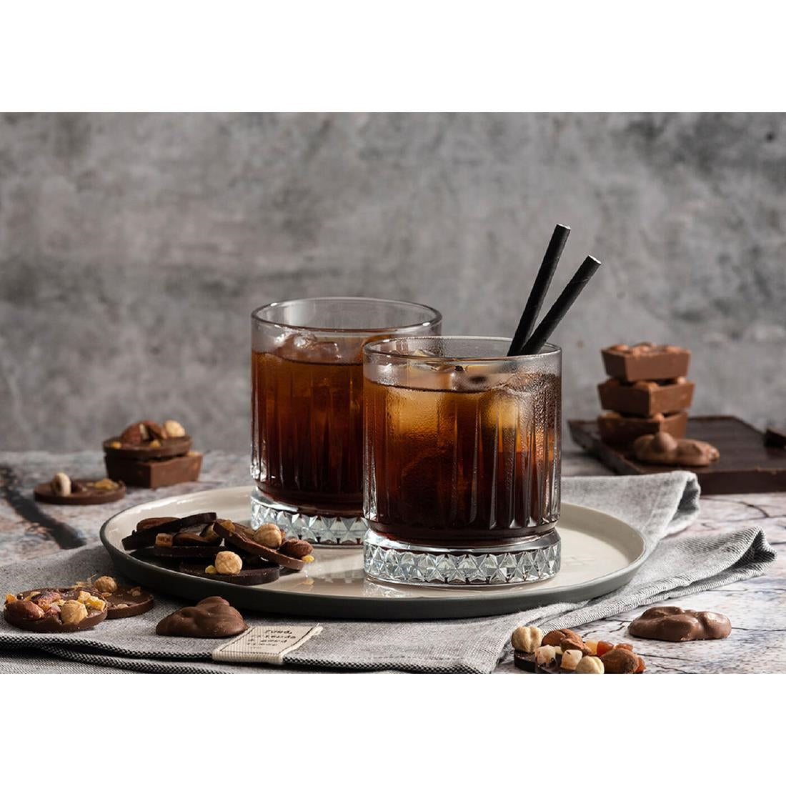 Pasabahce Elysia Double Old-Fashioned Glasses 360ml (24 Pack)