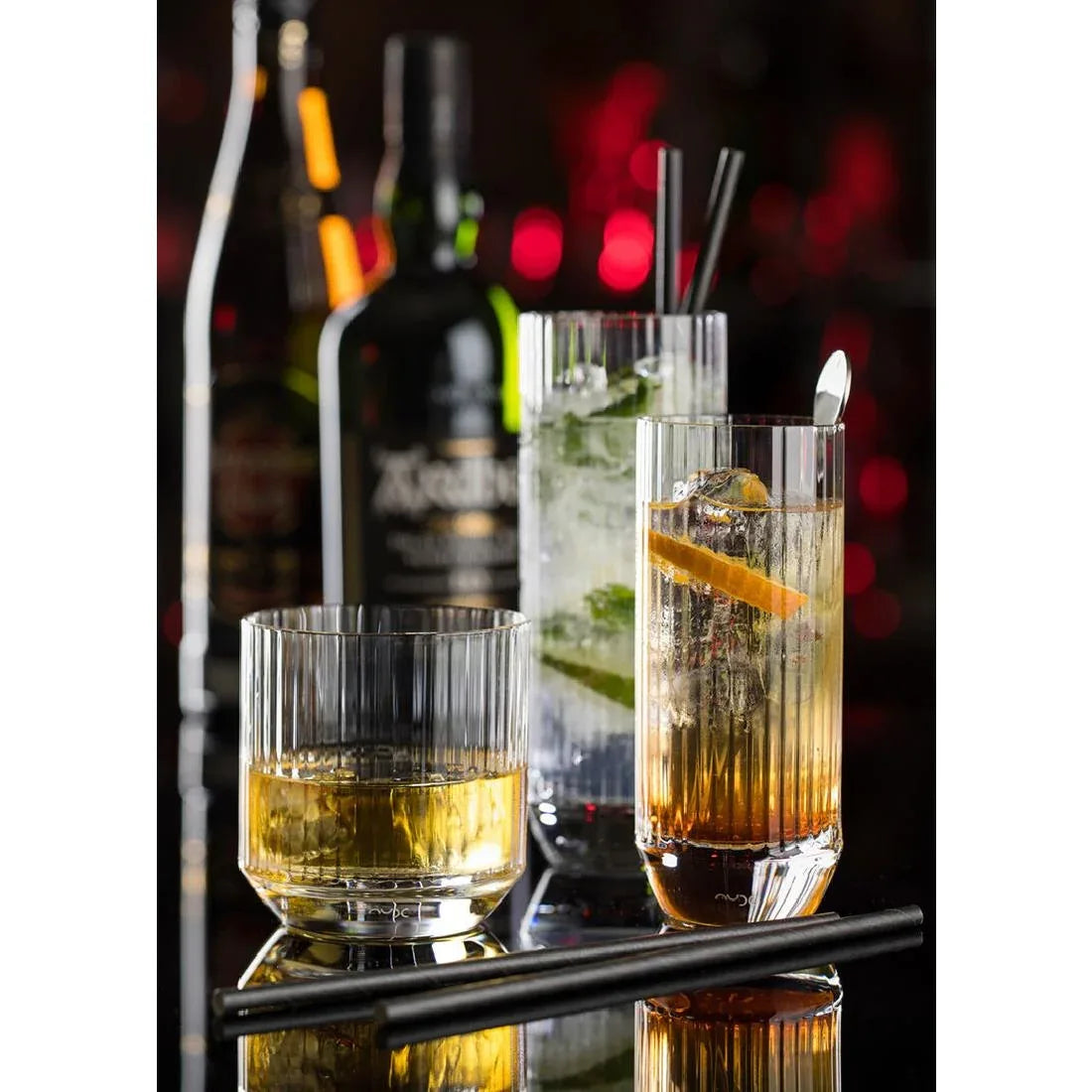FJ079 Utopia Big Top Hiball Glasses 430ml (Pack of 24) - JD Catering Equipment Solutions Ltd
