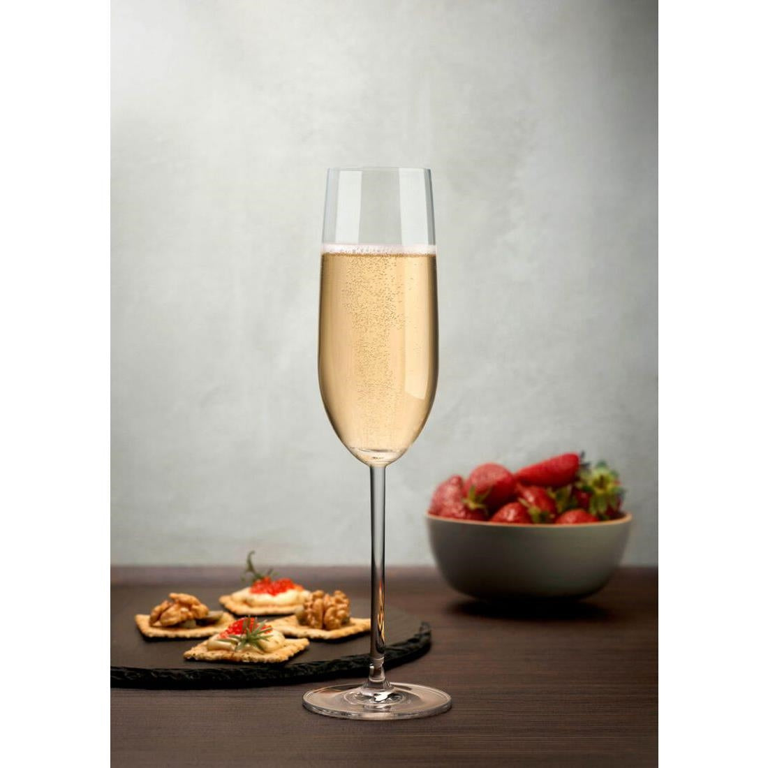 Utopia Nude Vintage Flutes 220ml (6 Pack)
