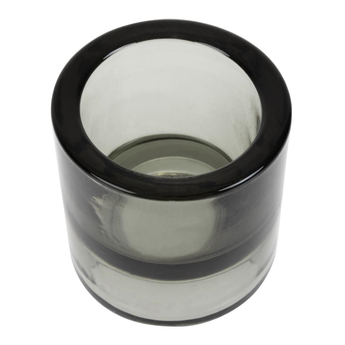 FJ235 Utopia Black Double Ended Tealight Holders 70mm (Pack of 12)