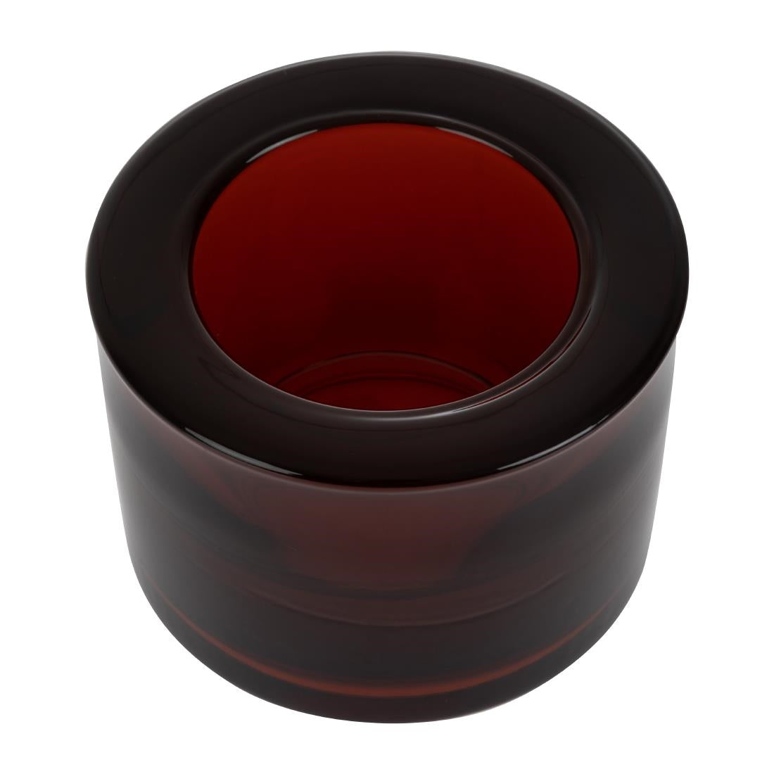 FJ255 Utopia Chunky Red Tealight Holders (Pack of 12)