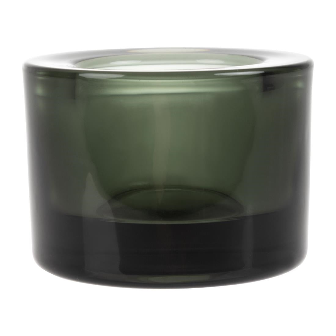 FJ256 Utopia Chunky Black Tealight Holders (Pack of 12)