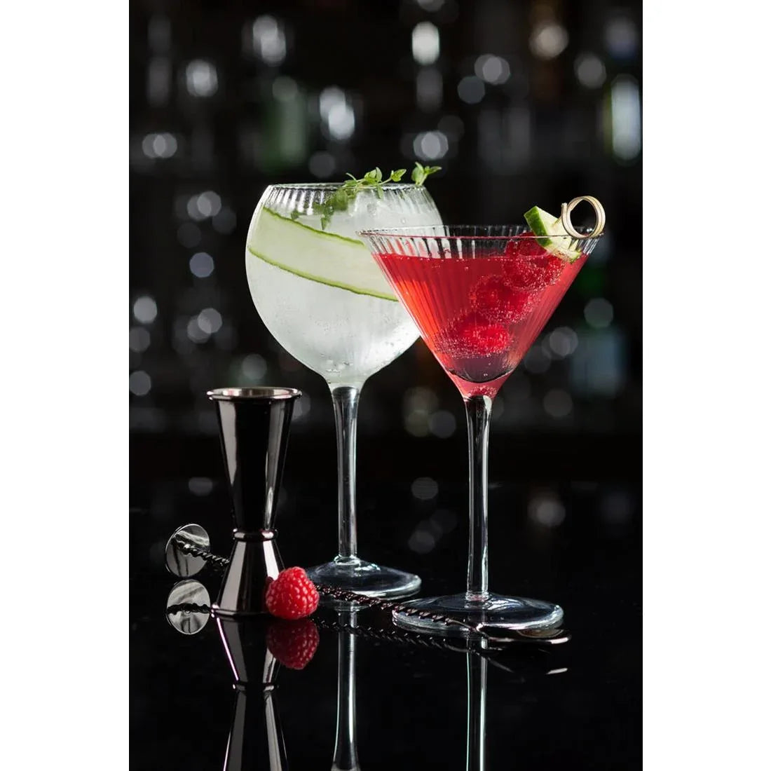 FJ316 Utopia Hayworth Martini Glasses 300ml (Pack of 6) - JD Catering Equipment Solutions Ltd