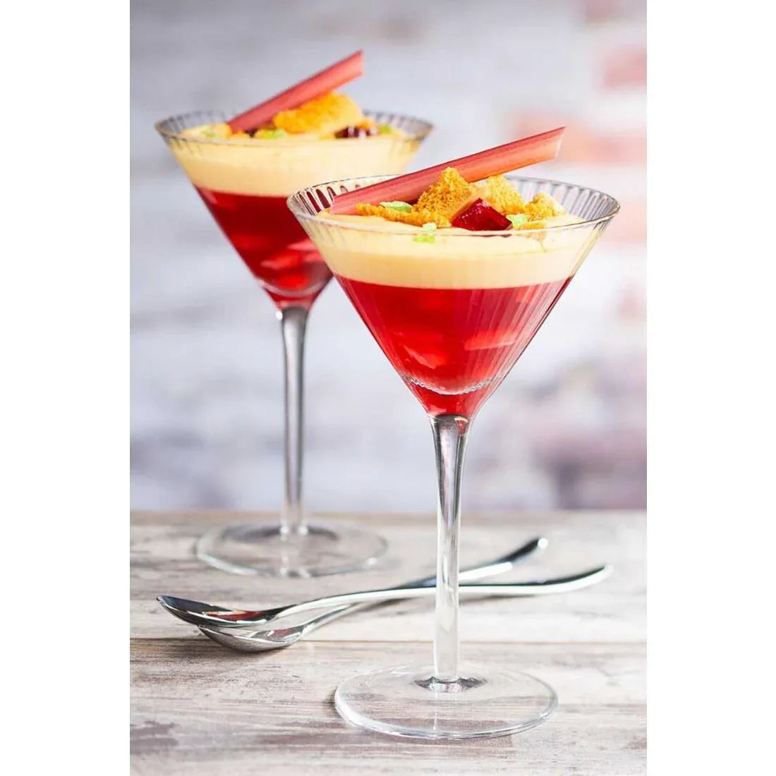 FJ316 Utopia Hayworth Martini Glasses 300ml (Pack of 6) - JD Catering Equipment Solutions Ltd