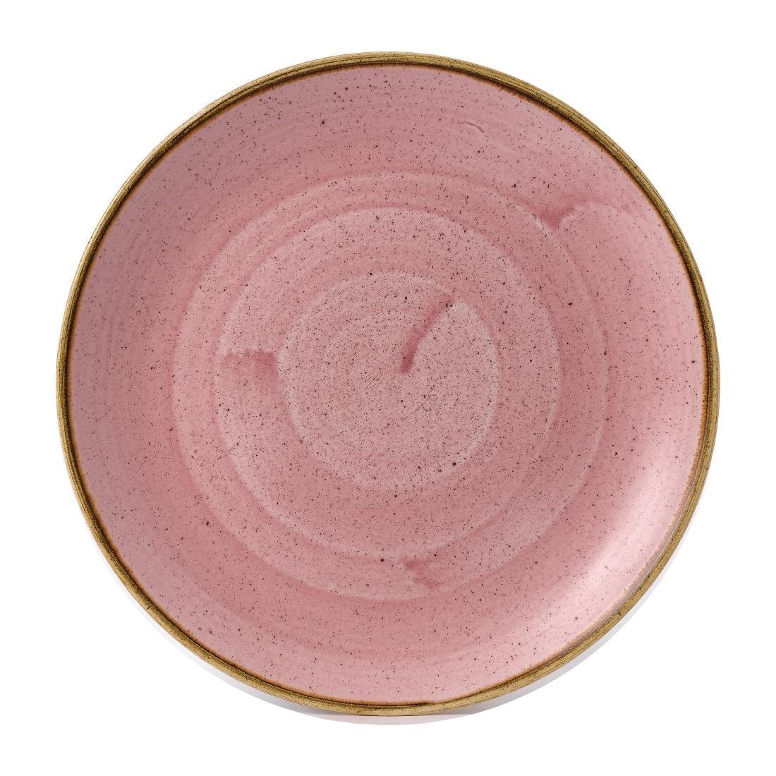 FJ901 Petal Pink Coupe Plate 10 1/4 " (Pack of 12) - JD Catering Equipment Solutions Ltd