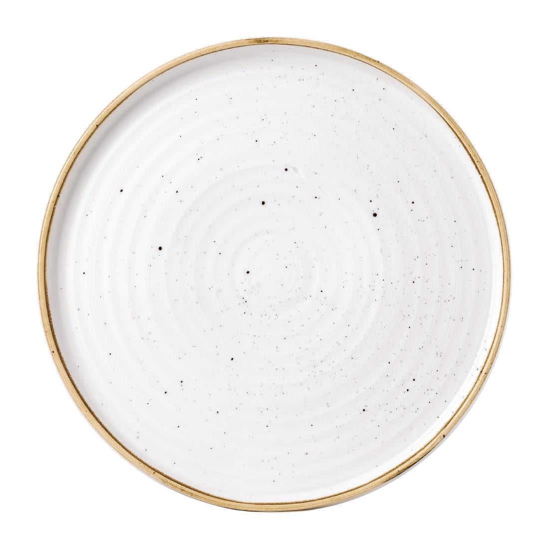 FJ916 Stonecast Barley White Walled Plate 10 3/4 " (Box 6)