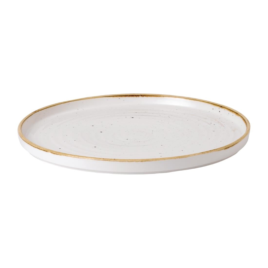 FJ916 Stonecast Barley White Walled Plate 10 3/4 " (Box 6)