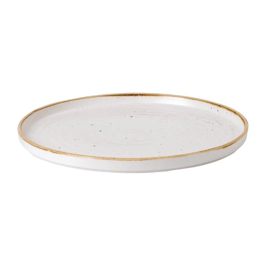 FJ916 Stonecast Barley White Walled Plate 10 3/4 " (Box 6) - JD Catering Equipment Solutions Ltd