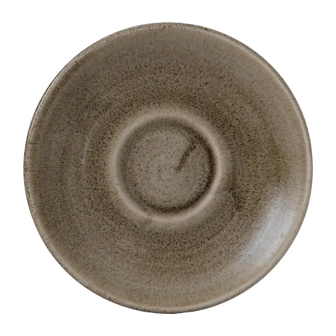 FJ925 Stonecast Patina Antique Taupe Saucer 6 1/4 " (Pack of 12) - JD Catering Equipment Solutions Ltd