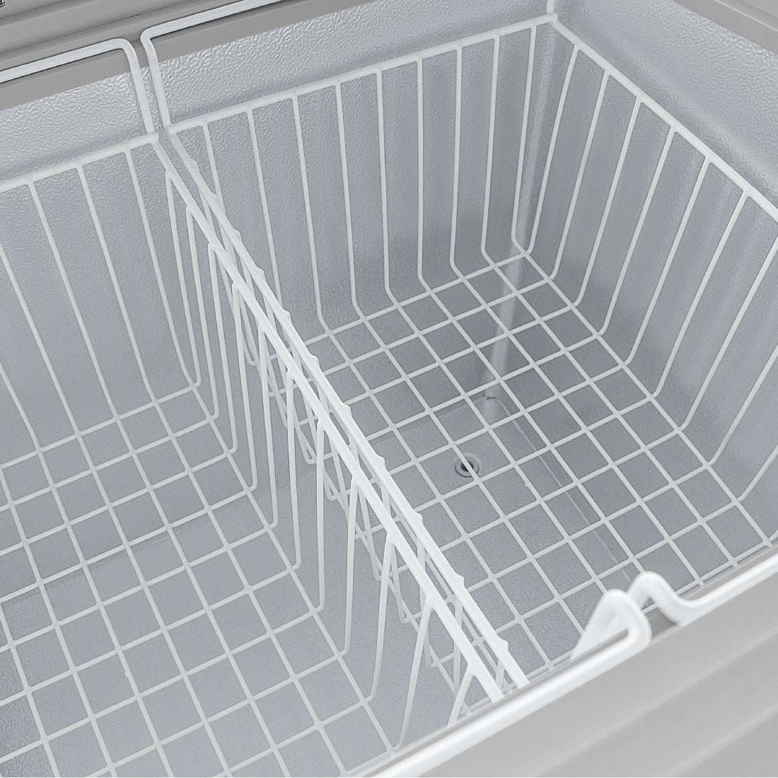 FL991 Polar G-Series Display Chest Freezer with Glass Surround - 200Ltr