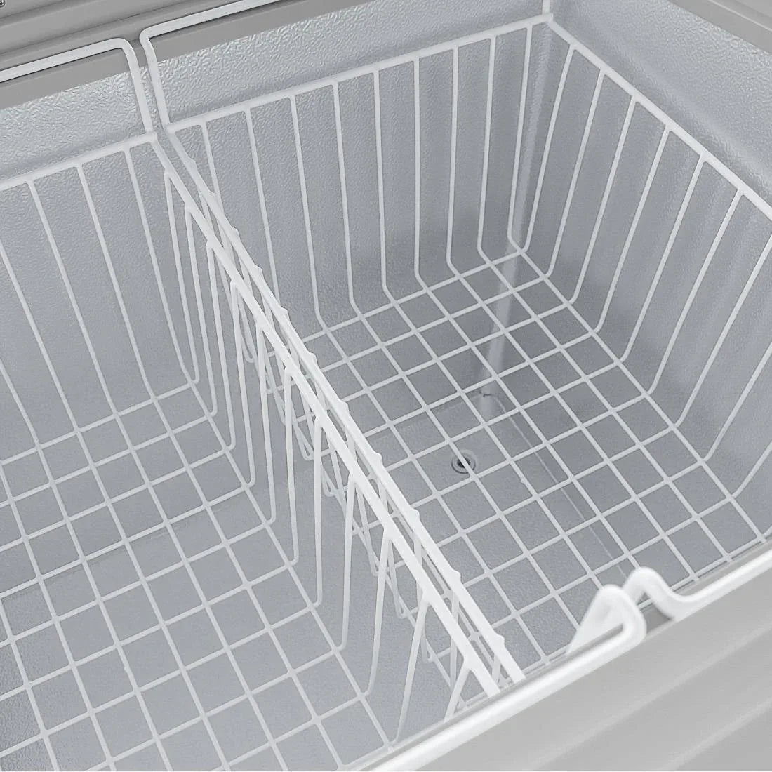 FL991 Polar G-Series Display Chest Freezer with Glass Surround - 200Ltr