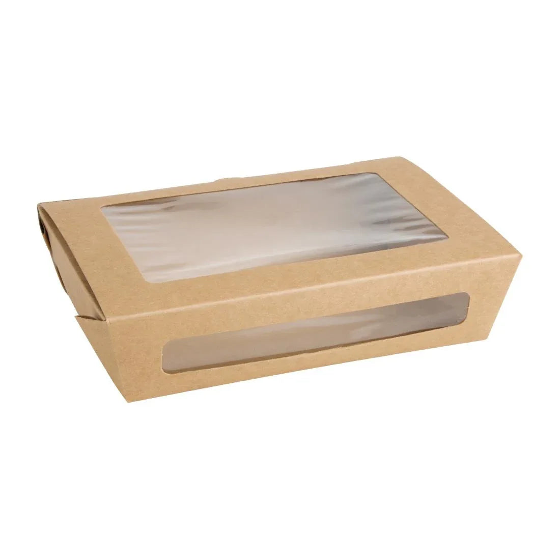 FN898 Fiesta Salad Box with PET Window 1200ml (Pack of 150) - JD Catering Equipment Solutions Ltd