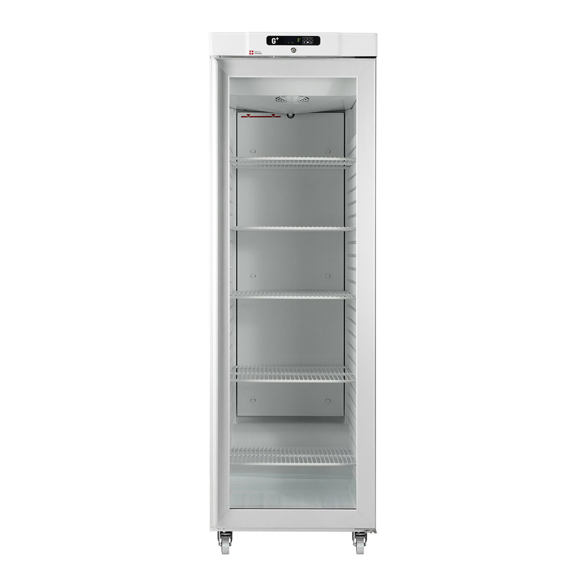 Gram Professional Compact GR400 W White Display Fridge