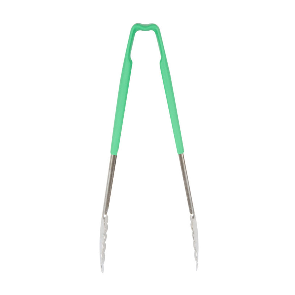 DC254 Vollrath Green Utility Grip Kool Touch Tong 12"