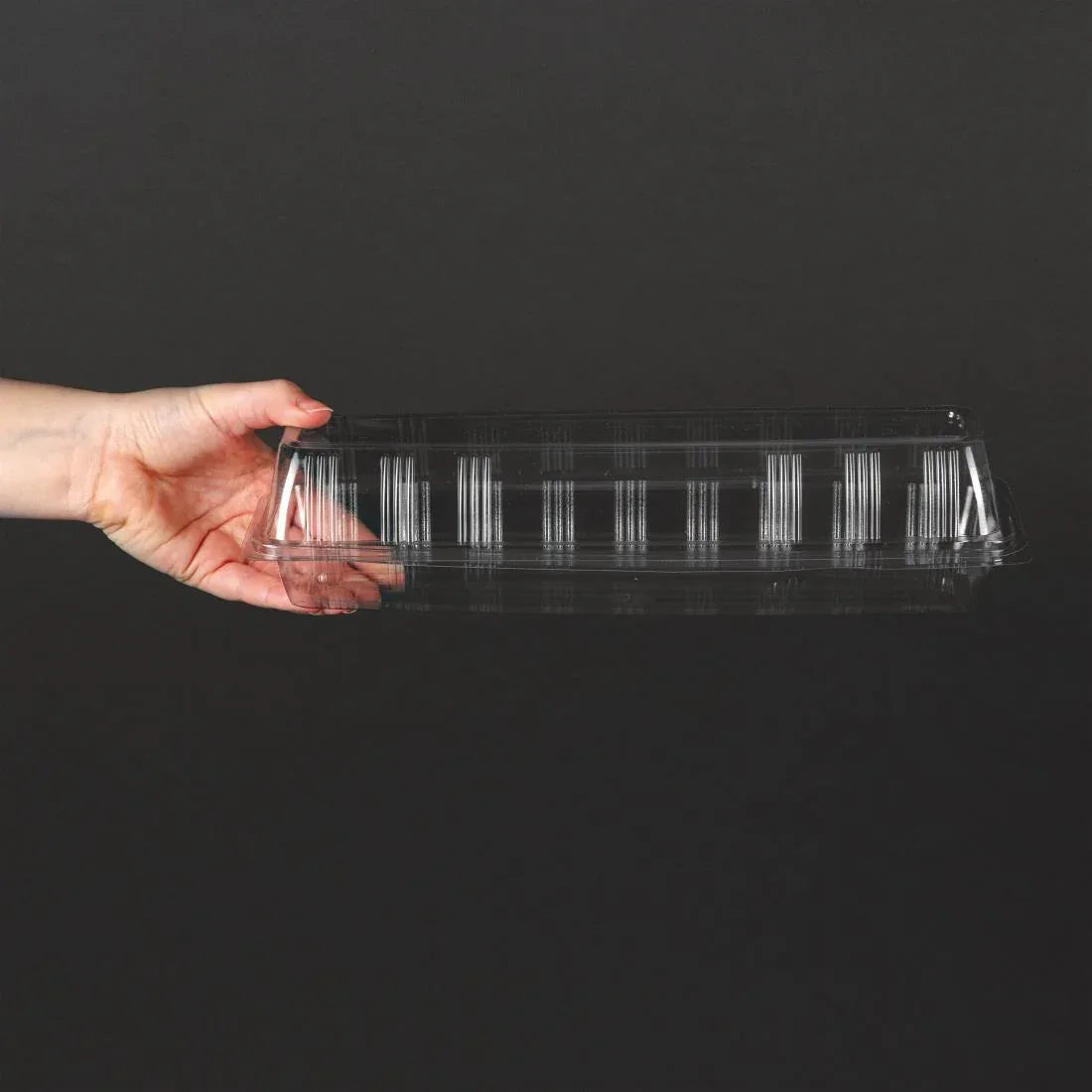 FP710 Faerch Flat Top Baguette Box 12" (Pack of 200) - JD Catering Equipment Solutions Ltd