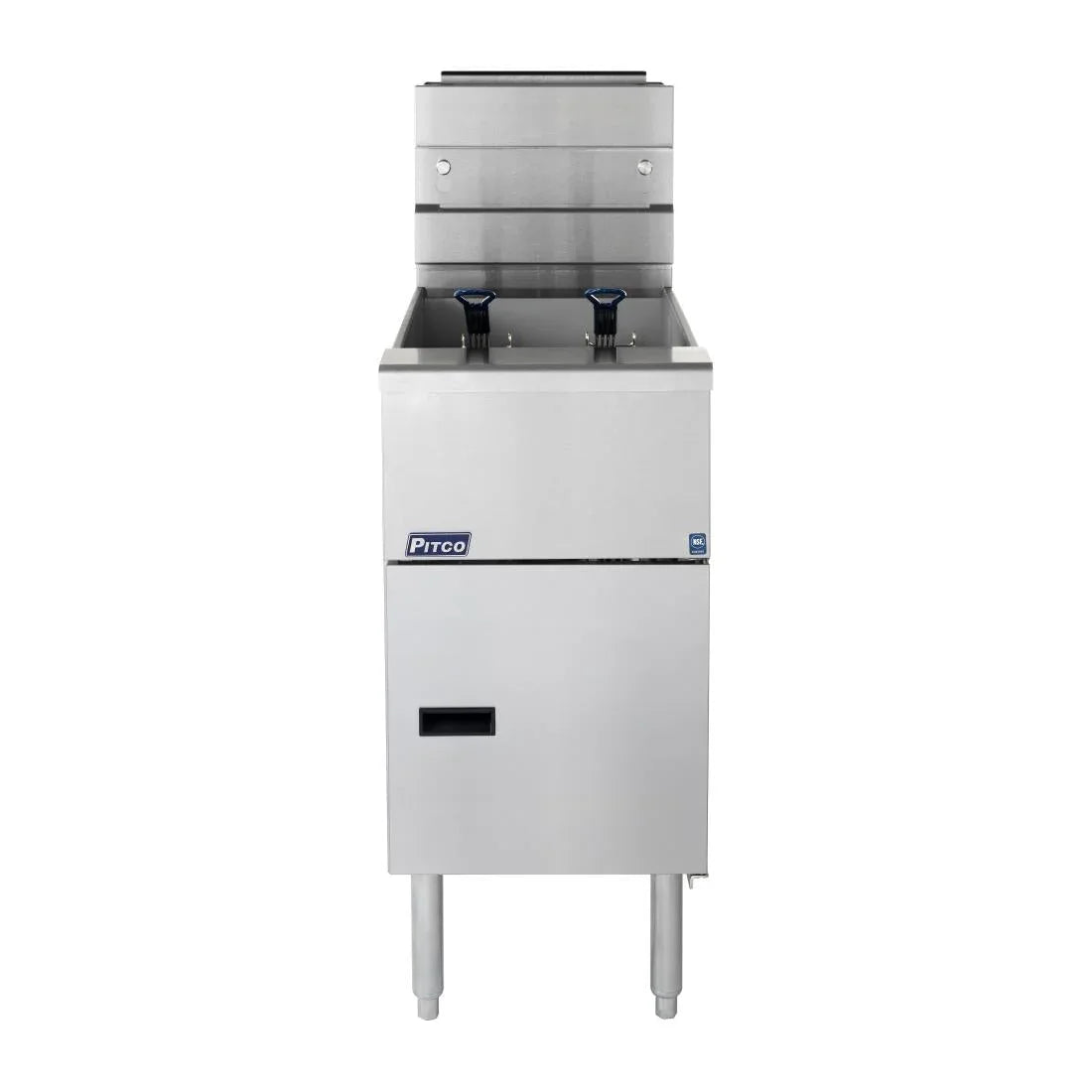 FS125-P Pitco Twin Basket Single Tank Gas Fryer SG14S FS125 LPG - JD Catering Equipment Solutions Ltd