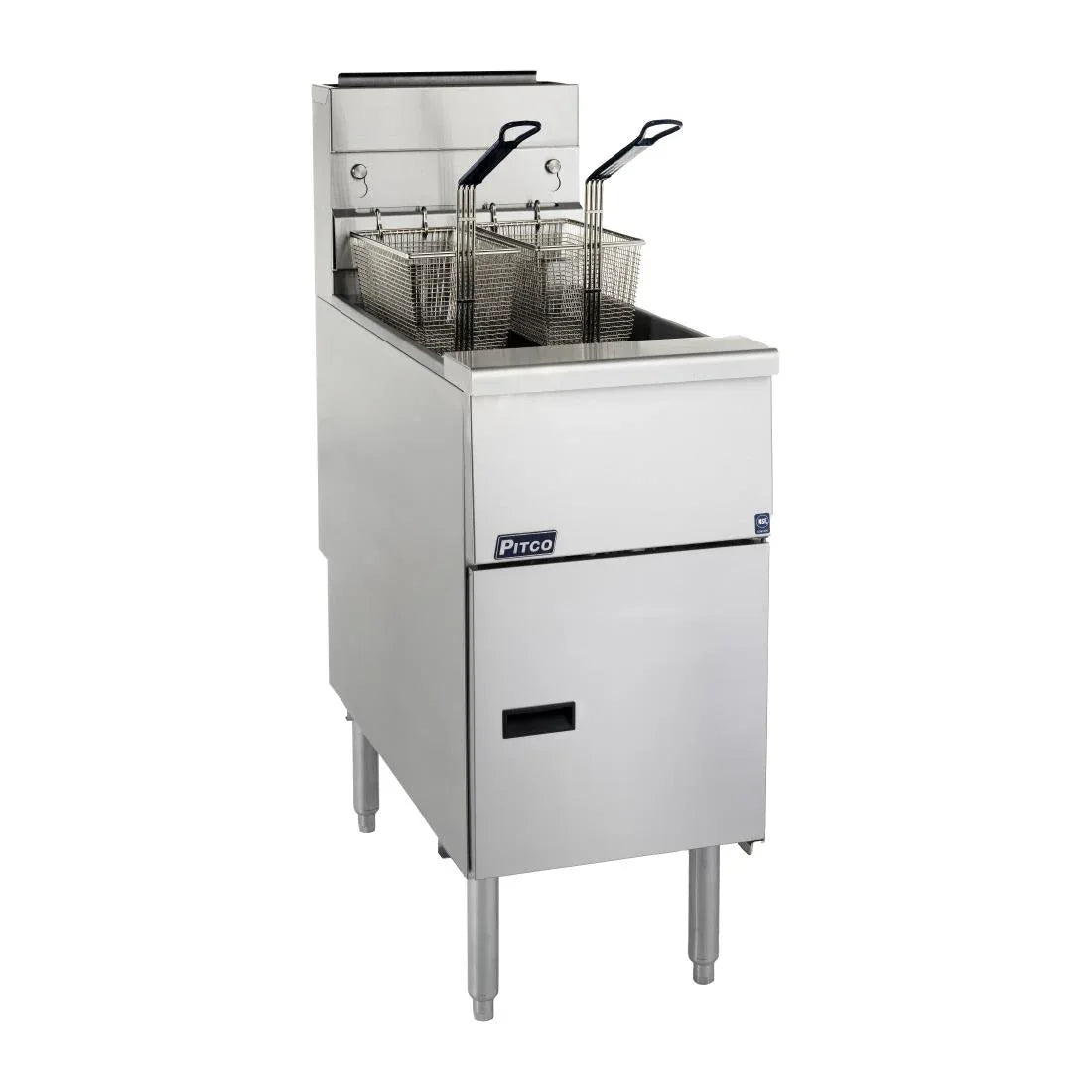 FS125-P Pitco Twin Basket Single Tank Gas Fryer SG14S FS125 LPG - JD Catering Equipment Solutions Ltd