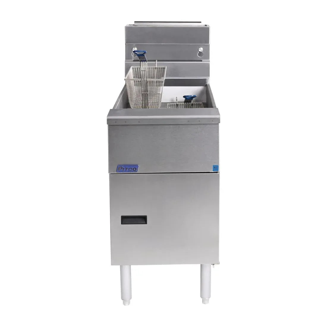 FS125-P Pitco Twin Basket Single Tank Gas Fryer SG14S FS125 LPG - JD Catering Equipment Solutions Ltd