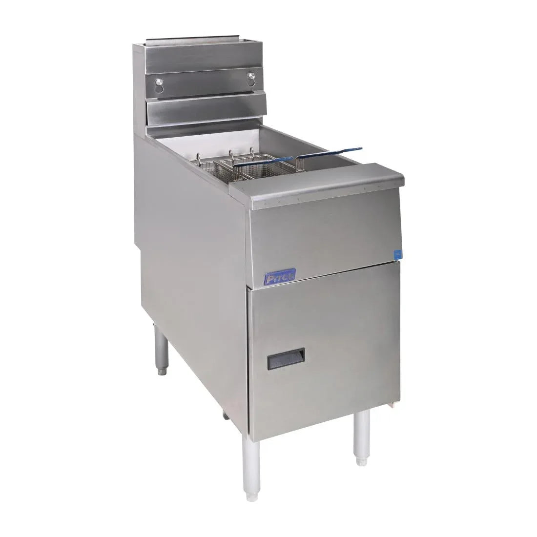 FS125-P Pitco Twin Basket Single Tank Gas Fryer SG14S FS125 LPG - JD Catering Equipment Solutions Ltd
