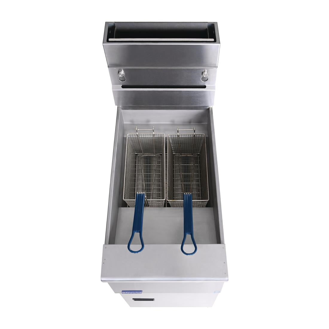 FS125-P Pitco Twin Basket Single Tank Gas Fryer SG14S FS125 LPG