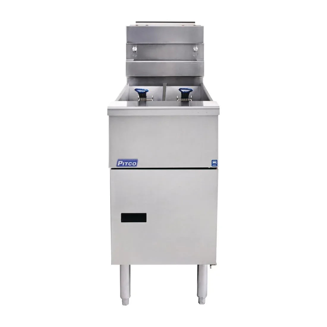 FS126 Pitco Twin Tank Gas Fryer SG14TS Nat/LPG - JD Catering Equipment Solutions Ltd