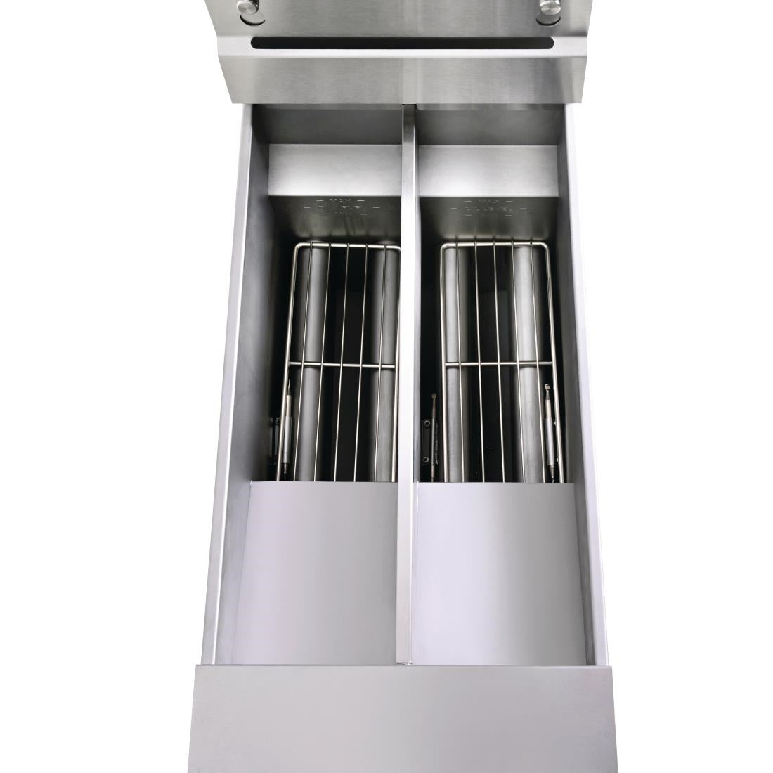 FS126 Pitco Twin Tank Gas Fryer SG14TS Nat/LPG