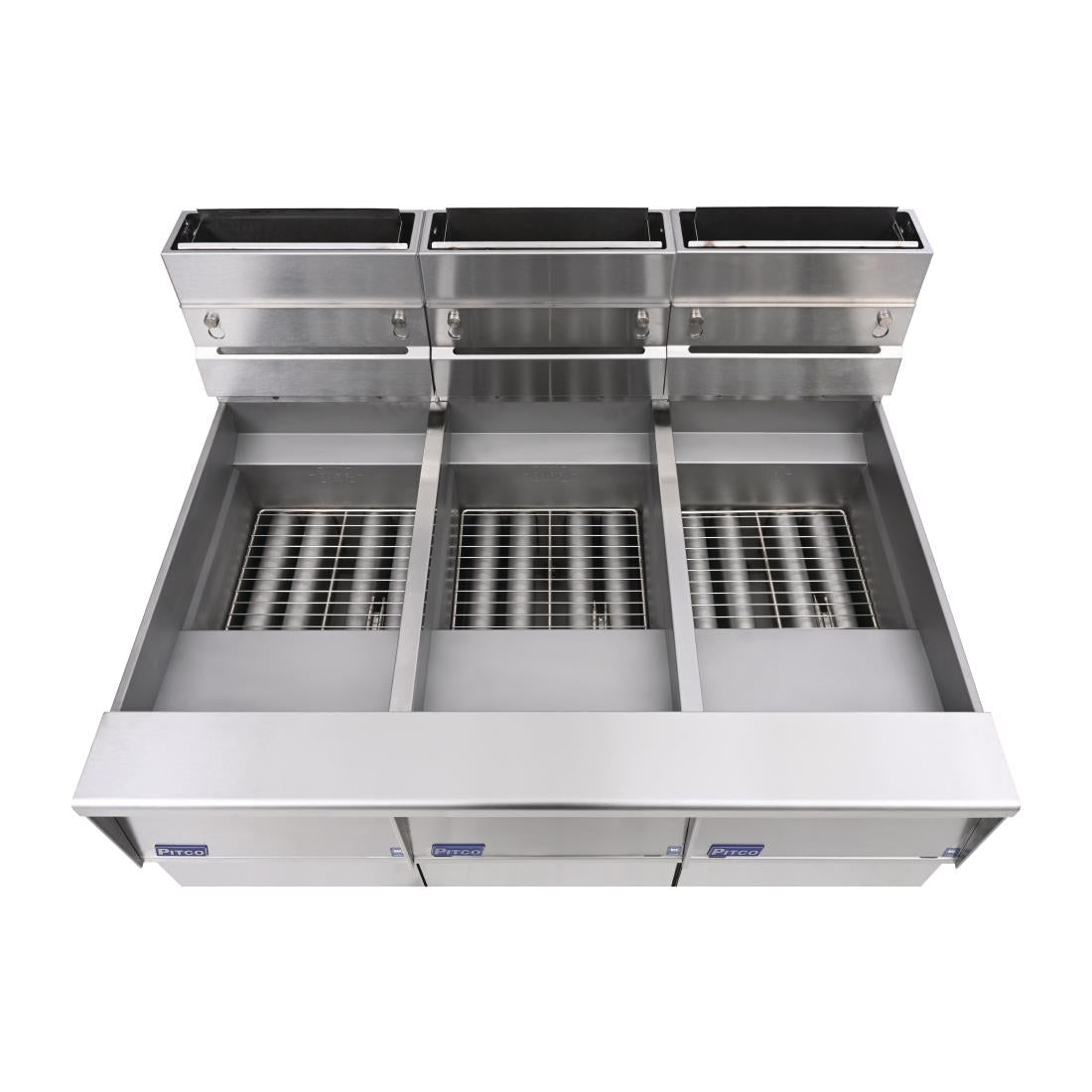 Pitco Solstice Free Standing Natural Gas Filtration Fryer G14S/FD-FFF