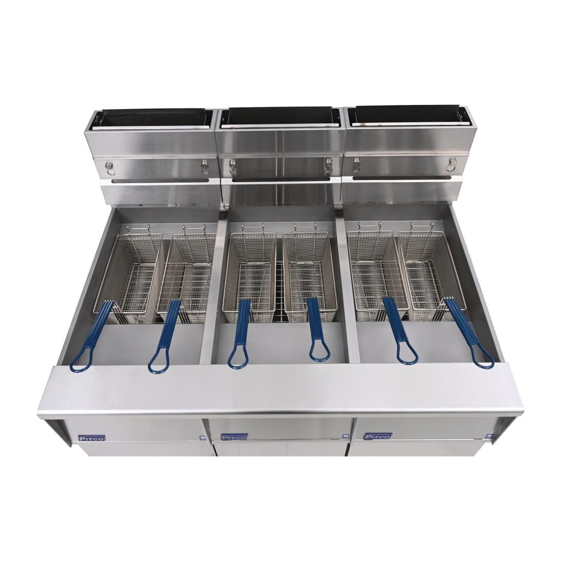 Pitco Solstice Free Standing Natural Gas Filtration Fryer G14S/FD-FFF