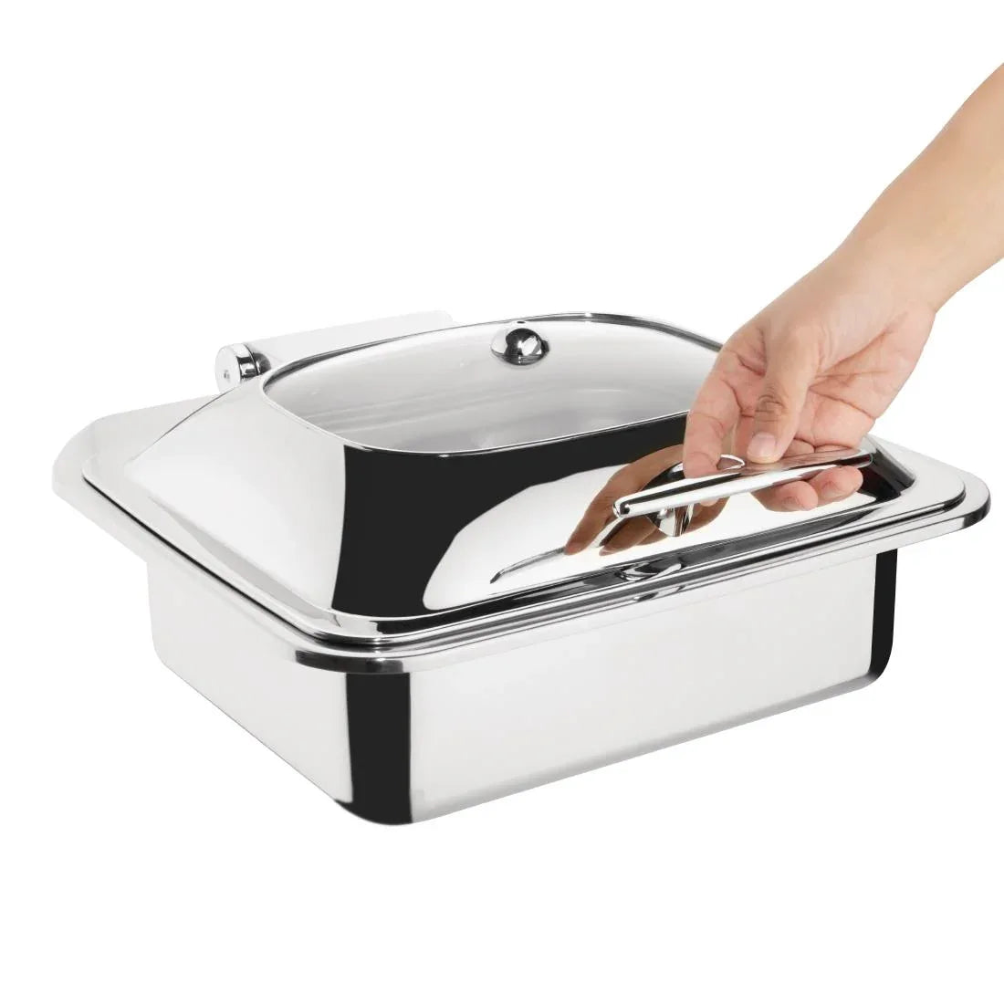 SA649 Olympia 1/2 Induction Chafer & Induction Heater Set - JD Catering Equipment Solutions Ltd