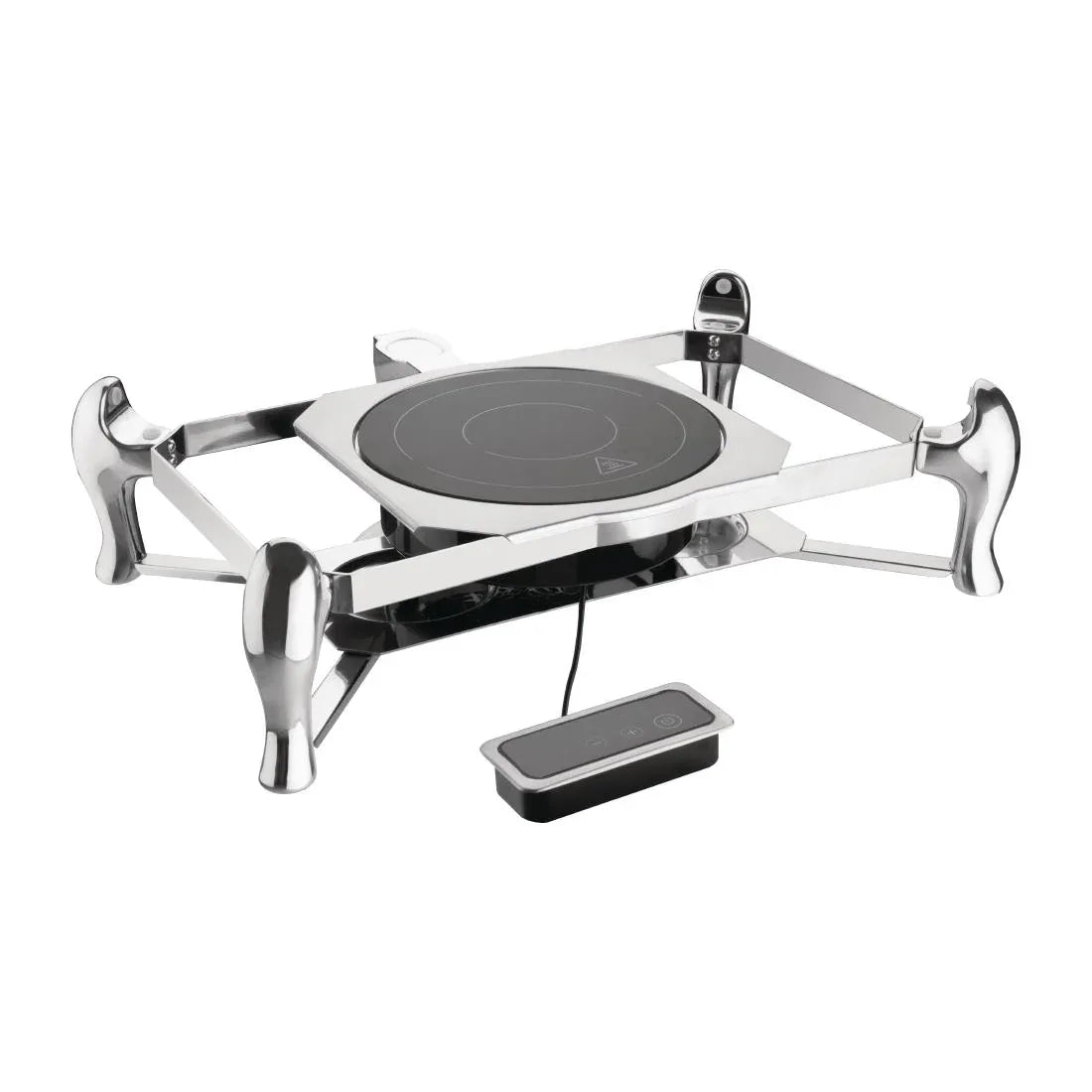 SA648 Olympia 1/1 Induction Chafer - Stand & Induction Heater Set - JD Catering Equipment Solutions Ltd