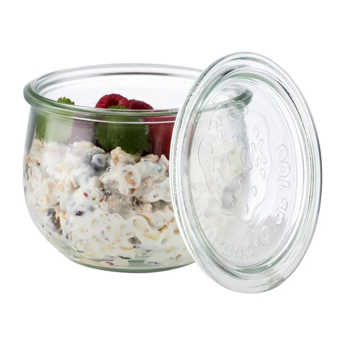 FT200 APS Weck Glasses With Lid 580ml (Pack of 6) - JD Catering Equipment Solutions Ltd