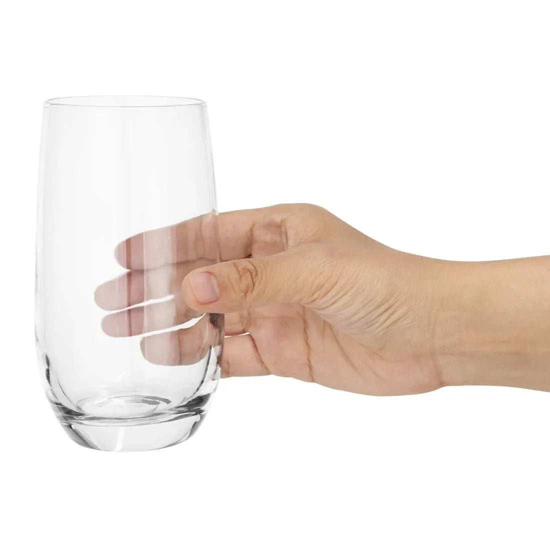 FT570 Olympia Rounded Hi Ball Tumblers 375ml (Pack of 6) - JD Catering Equipment Solutions Ltd
