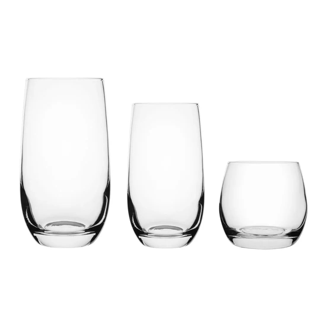 FT572 Olympia Rounded Rocks Tumblers 330ml (Pack of 6) - JD Catering Equipment Solutions Ltd