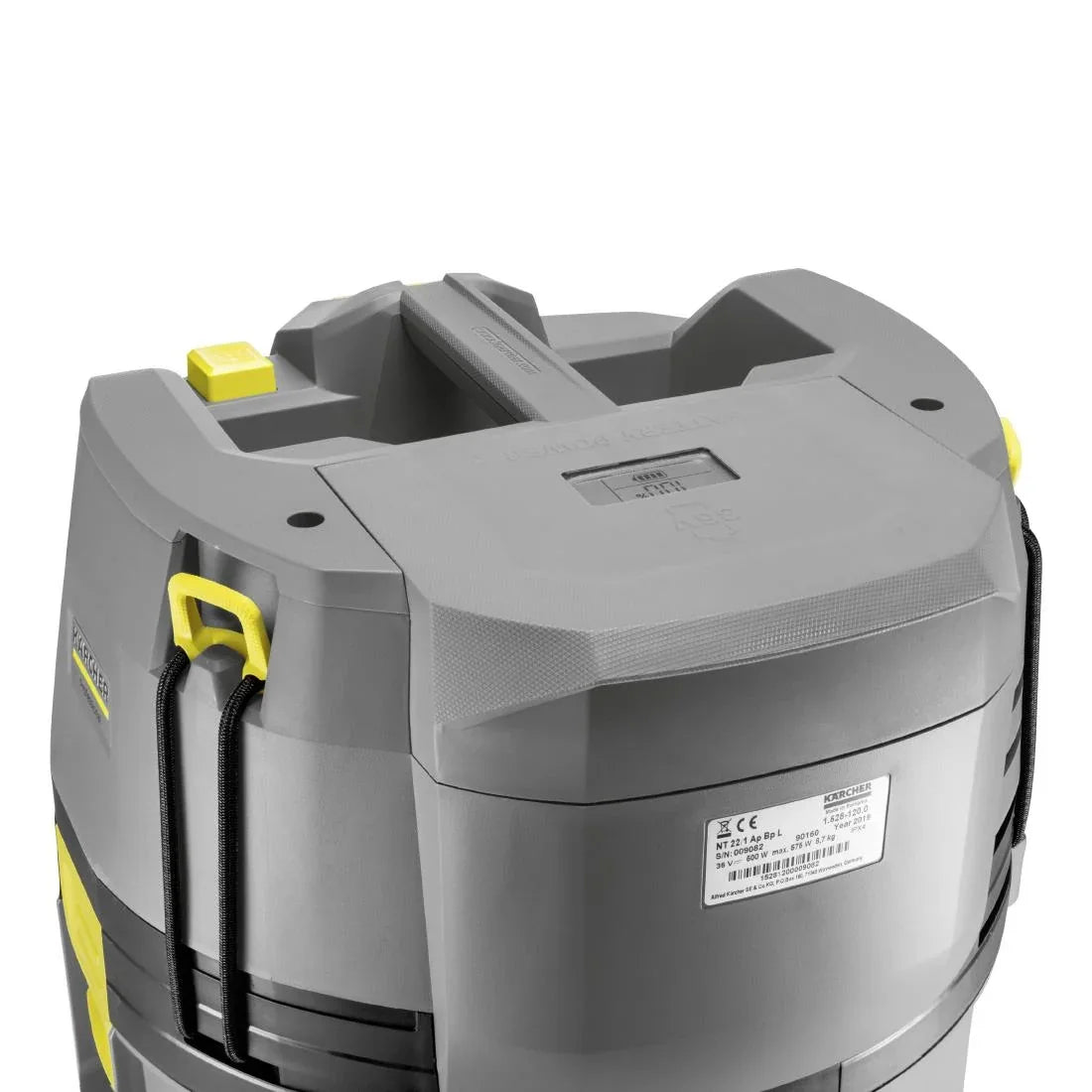 FU076 Karcher Battery Wet and Dry Vacuum NT 22/1 AP BP Without Battery and Charger - JD Catering Equipment Solutions Ltd