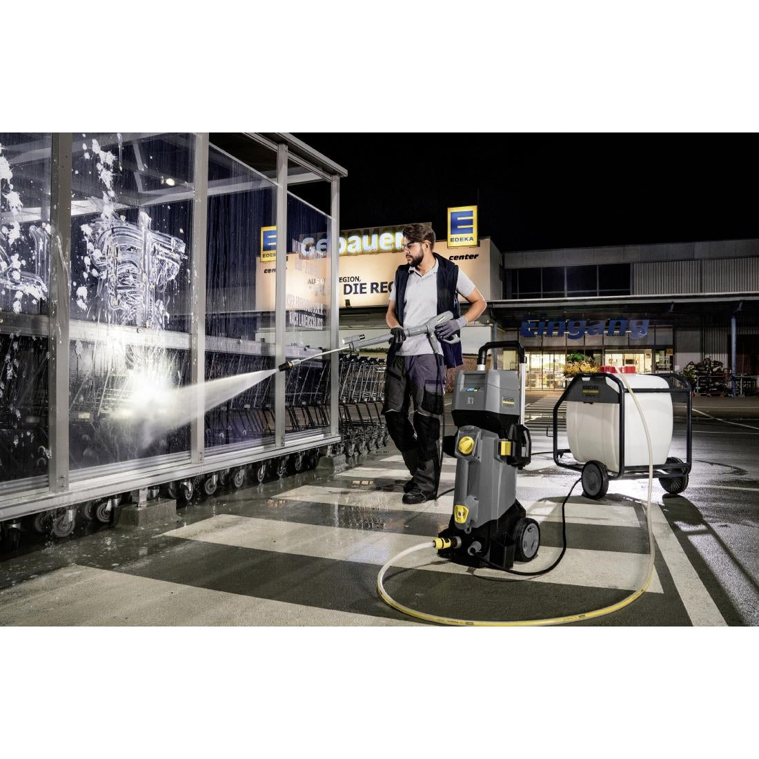 FU086 Karcher Battery High Pressure Cleaner HD 4/11 C BP Without Battery and Charger