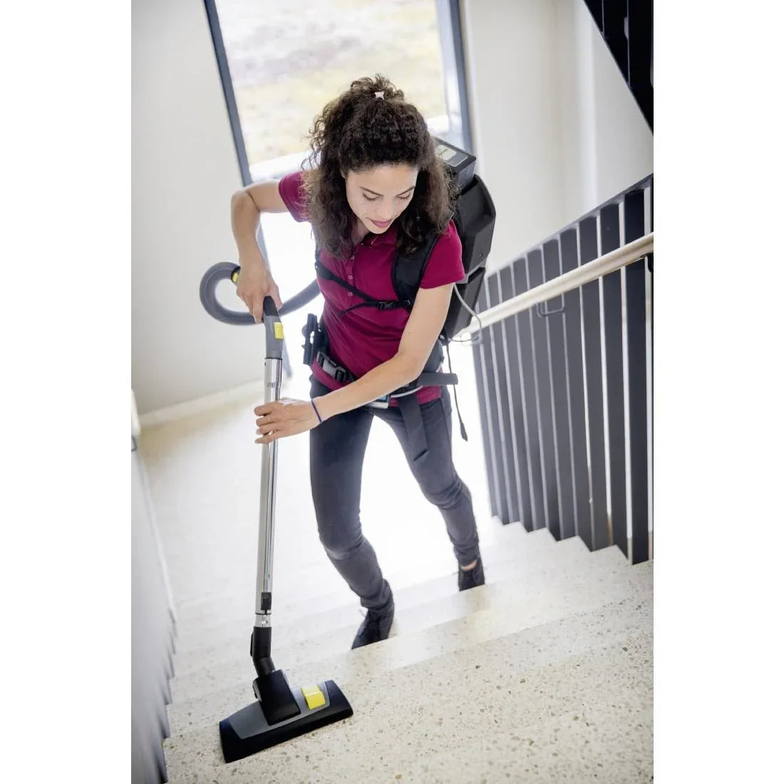 FU090 Karcher Battery Backpack Vacuum BVL 5/1 BP Without Battery and Charger - JD Catering Equipment Solutions Ltd